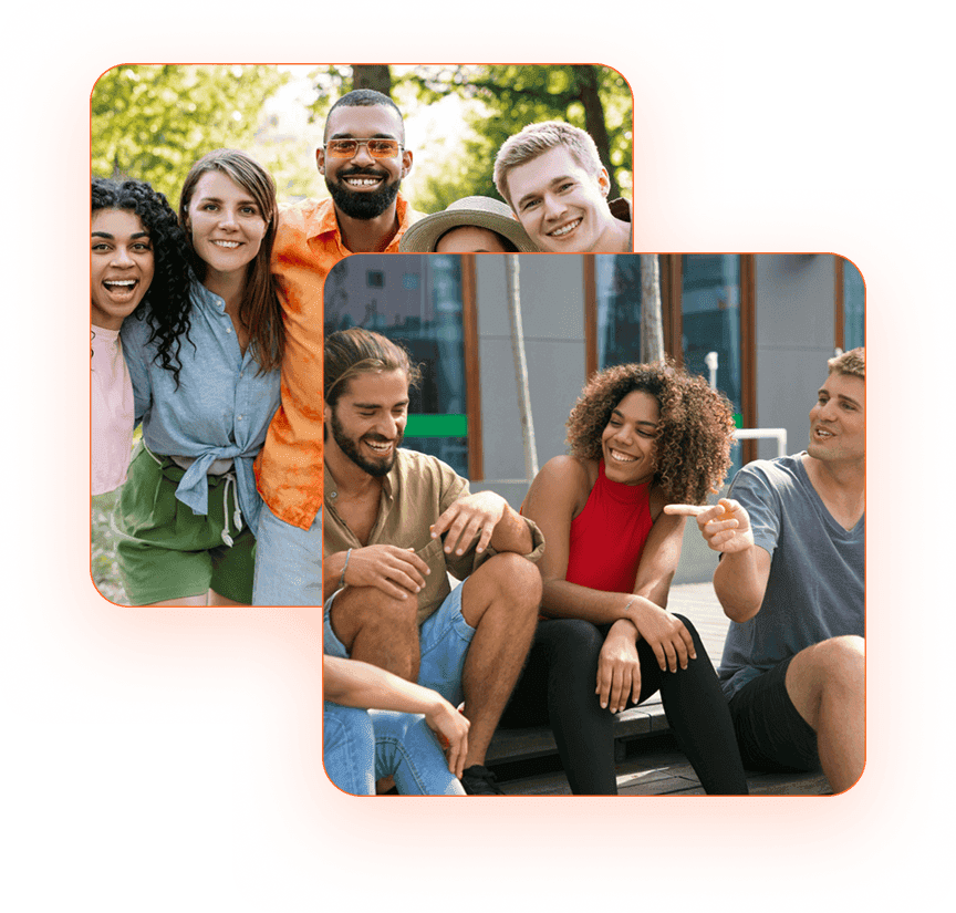 Young people engaging